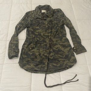Camo Fishtail Jacket